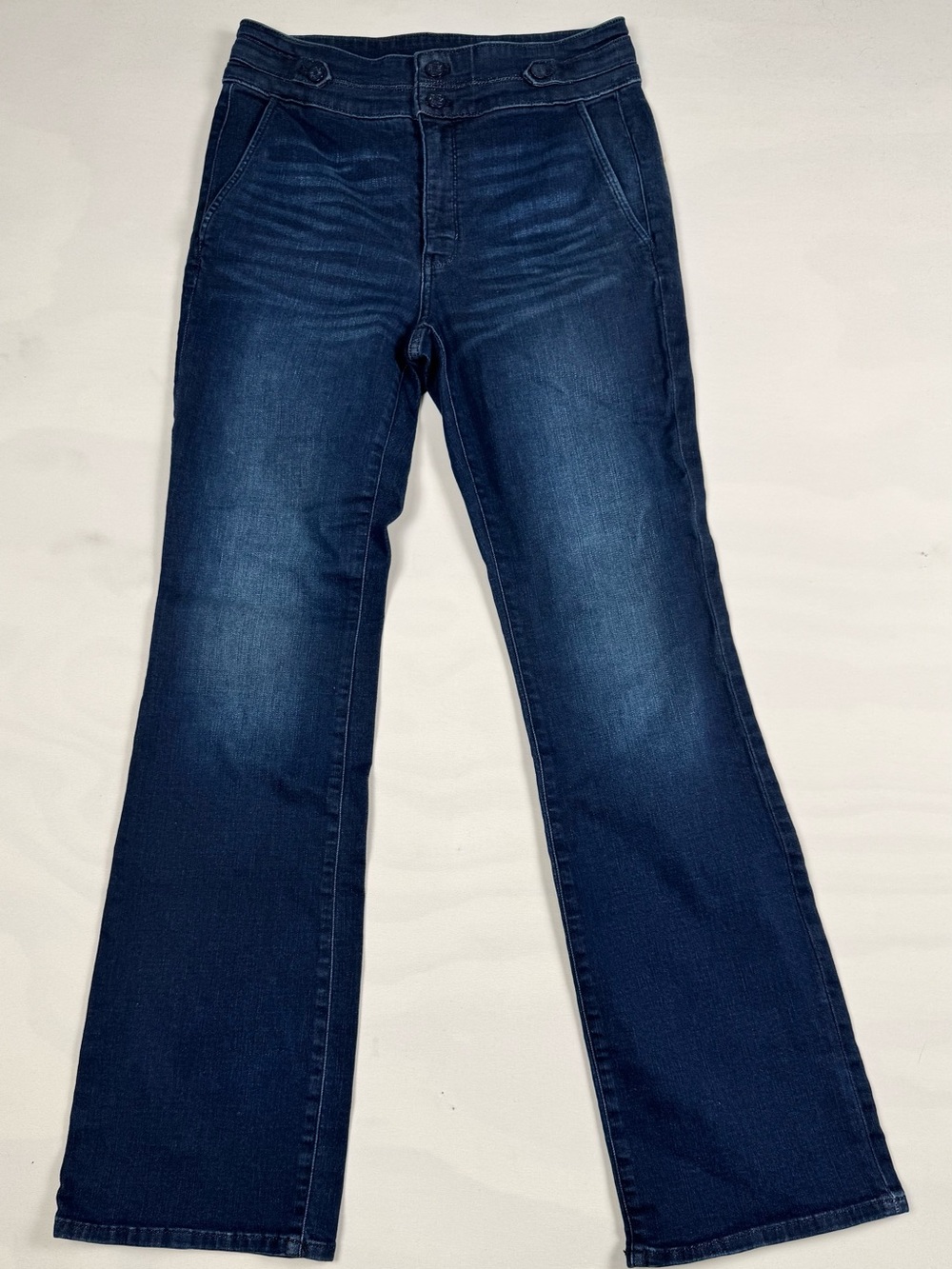 White House Black Market Extra High-Rise Boot Everyday Soft Jeans Blue Women’s 8